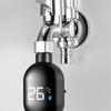 Fast Response Thermal Shower Head Display Real Time Water Temprature Tracking Strong Steel Bathroom Accessory