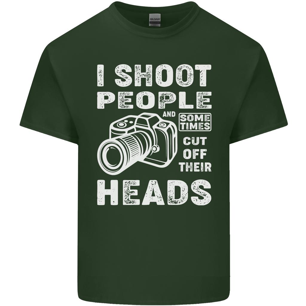 Photography I Shoot People Photographer Unisexs Light Cotton TShirt