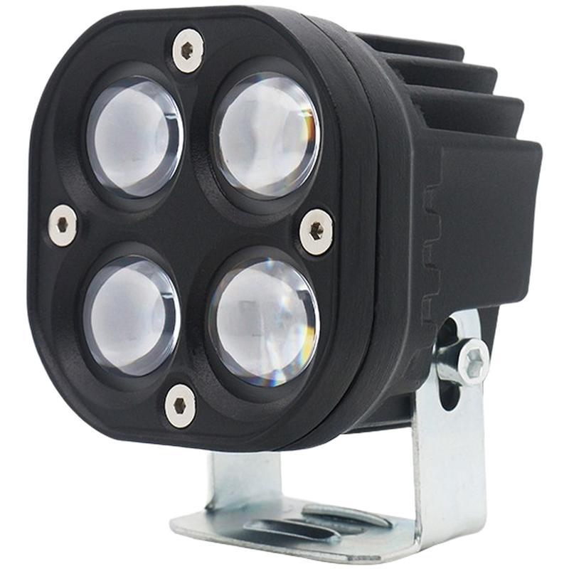 40W LED Work Light Bar Clover Lens Spot Beam Off Road Driving Lamp White Yellow Fog Lamp Headlight Car Accessories 12-80V
