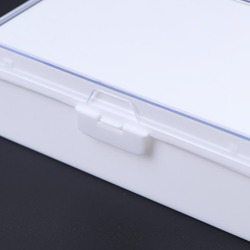 1PC Frosted Clear Flip Storage Box Large Capacity Dustproof Organizer for Wardrobe Underwear Socks Clothes Organization