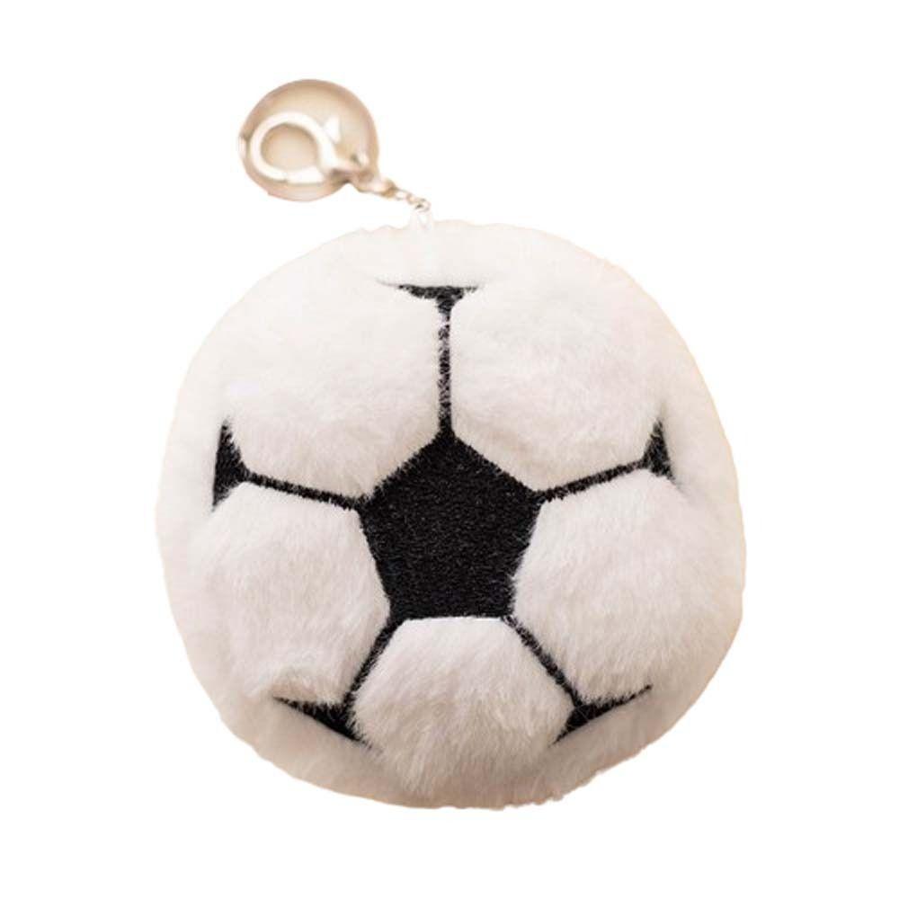 Basketball Baseball Basketball Plush Toy Keychain Plush Simulation Soccer Toy  Decoration