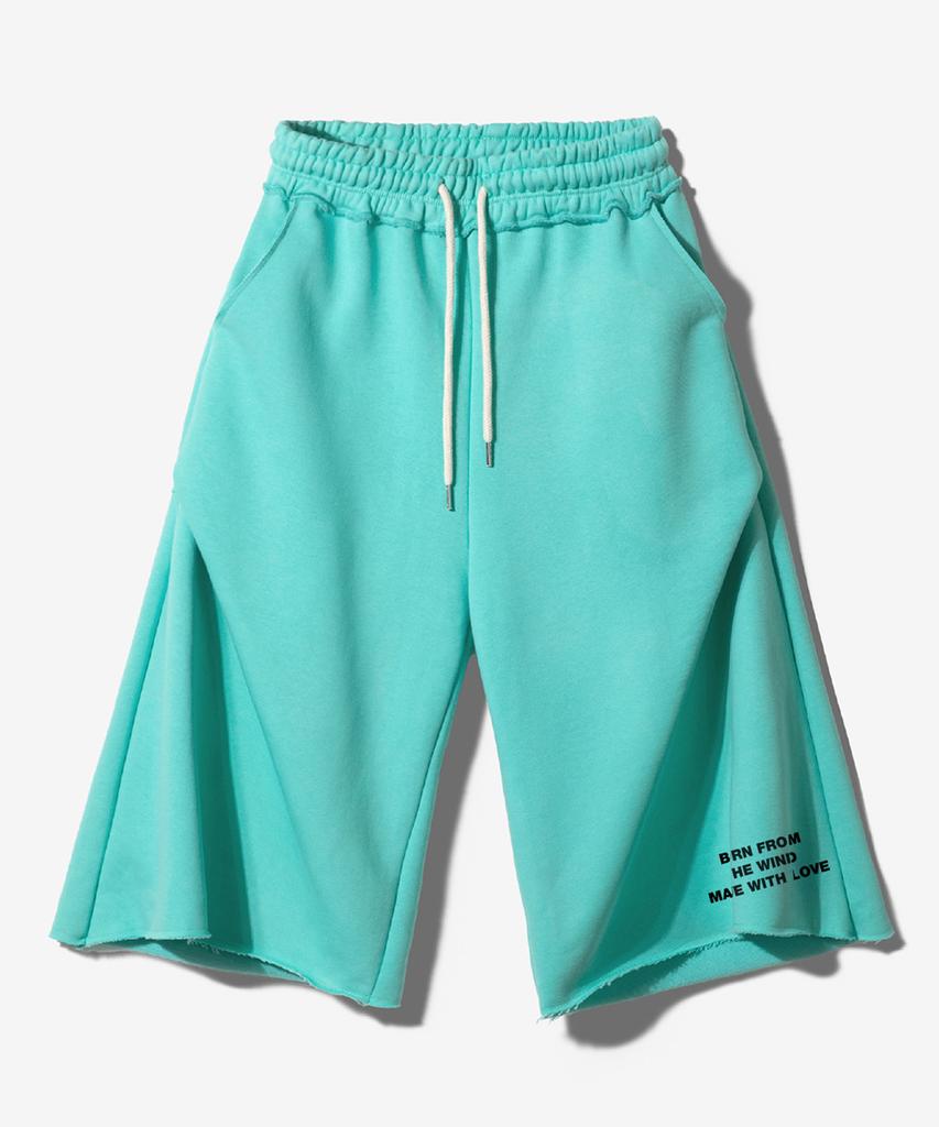 Paensyo Mwl Small Geometry 3/4 Sweat Pants - Tblue