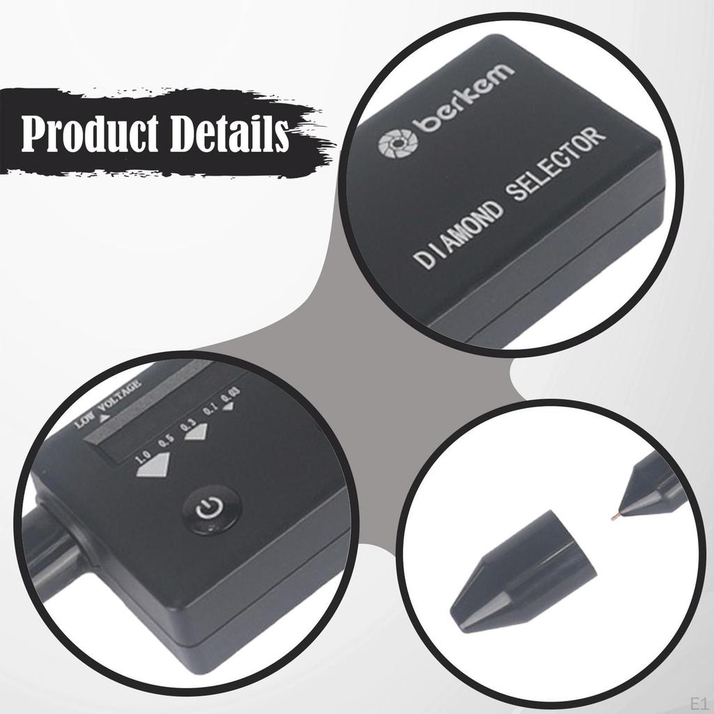 Jewelry Selector Testing Tool High Accuracy GEM with Tray Diamond Tester Pen 2 Type C Port