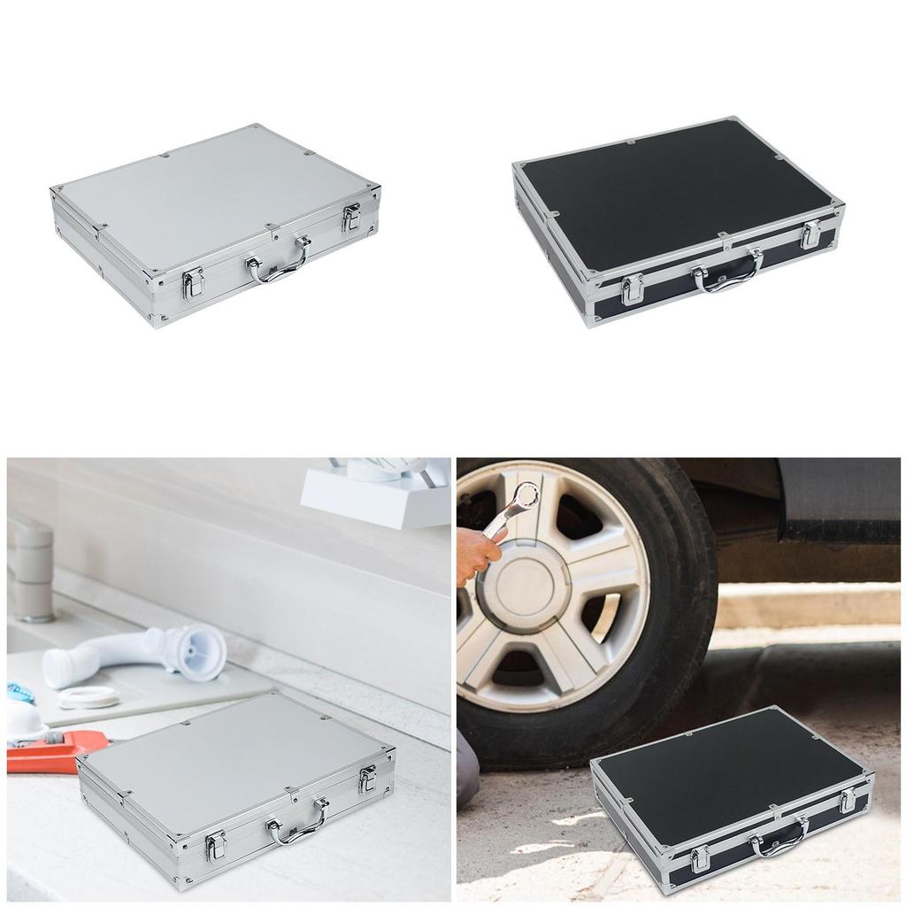 Aluminum Alloy Tool Box Organizer Briefcase Professional Portable Carrying Suitcase Carry Case for Travel Outdoor Warehouse