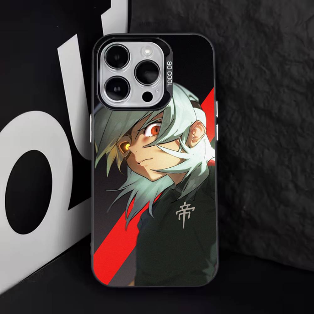 Football I-InazumaS Eleven 11 Phone Case For iPhone 16,15,14,13,12,11,8,7,Pro,Max,Plus,Mini,XS,SE Anti Fall Black Matte Hard