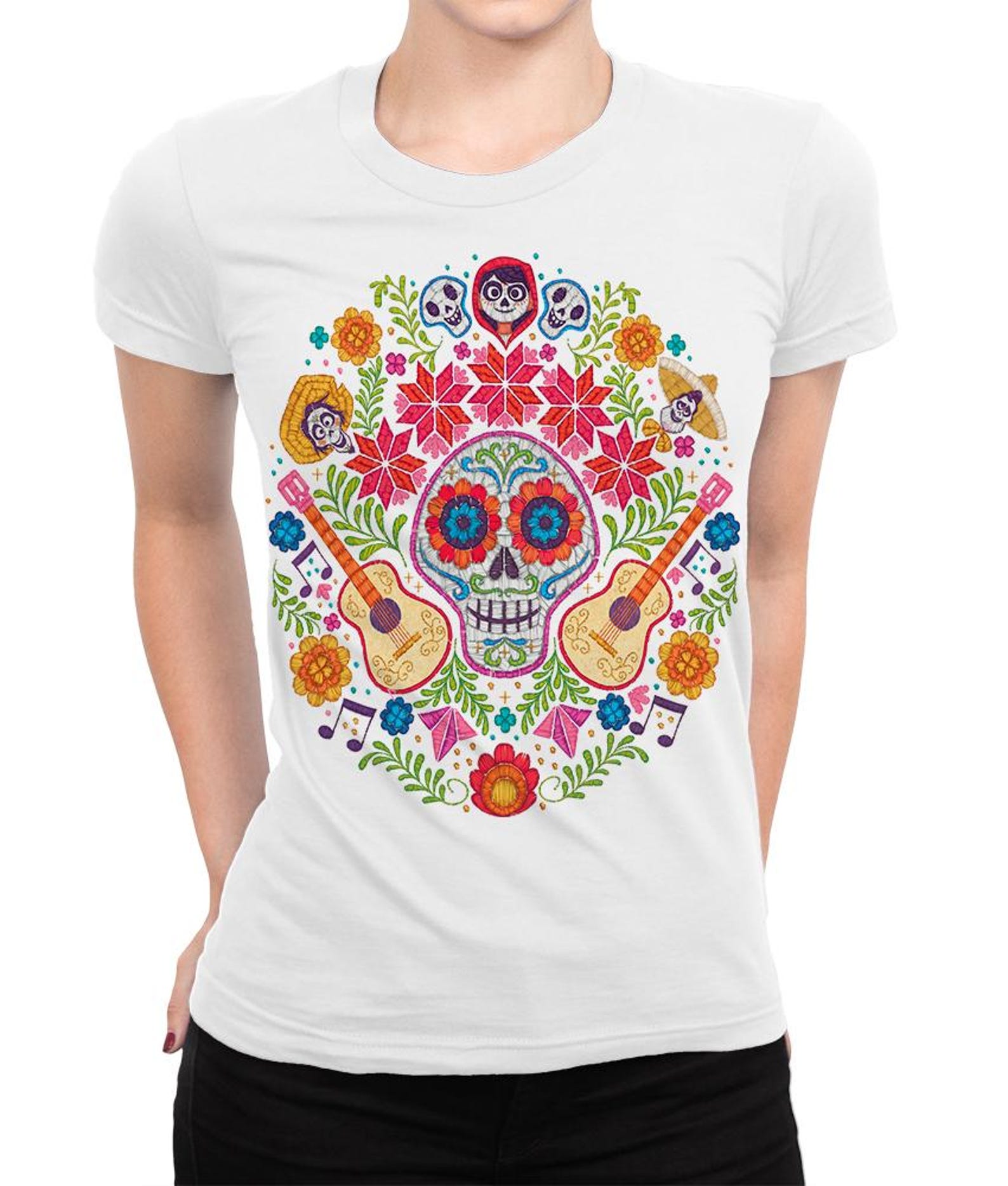 Coco Cartoon Art T-Shirt, Men s and Women s Sizes S
