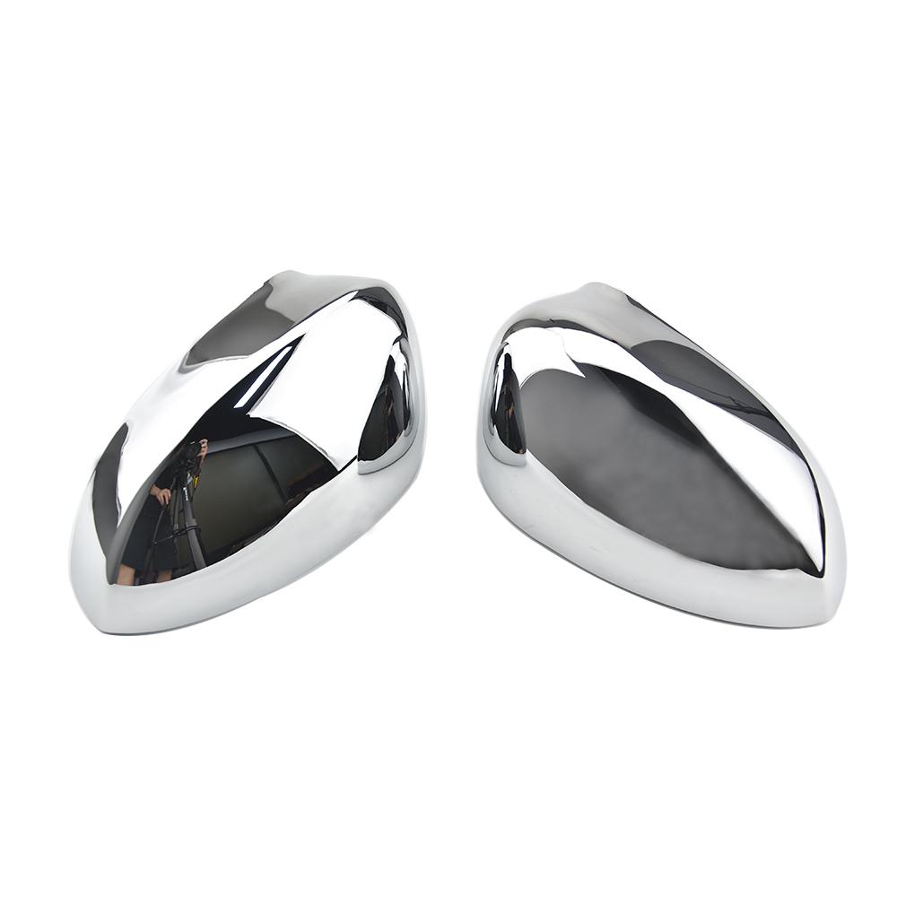 Mirror Cover Left Right Door Side Rearview Mirror Cover Left Right Wing Replacement for Fiat 500 2007 to 2020