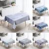 Winter Snow Tablecloth Beautiful  Anti-fouling Waterproof Rectangular Kitchen Table Home Decoration