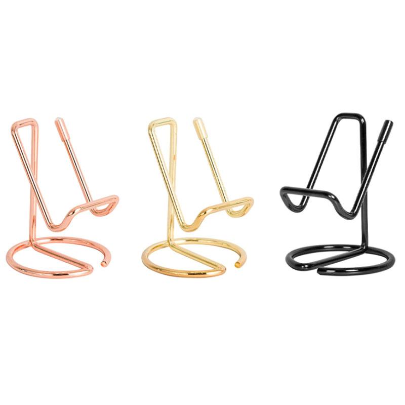 Ausstellungsständer Nordisches Schmiedeeisen Handy Tablet Desktop Lese-Organizer