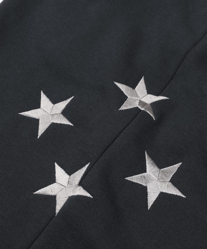 UNKNOWNCOMENORMAL Usa Star Flag Sweat Pants [Charcoal]