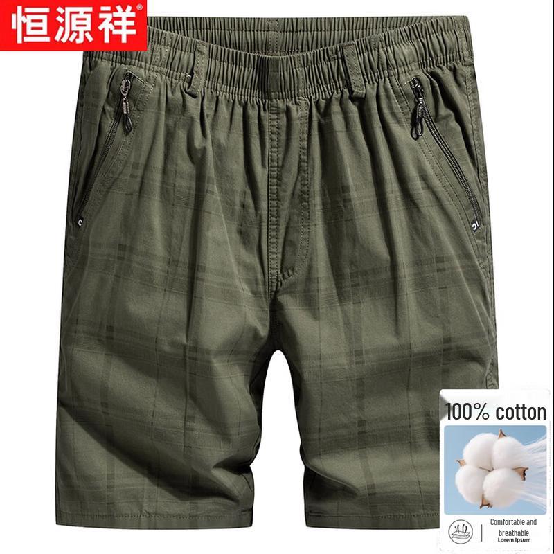 Hengyuanxiang Men s Summer Casual Cotton Cargo Shorts 2XL