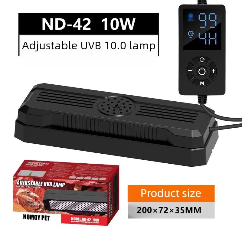 UVB Reptilien Terrarium Lampe UVA LED Dimmbar Timer Zuchtbox Lampe Flammhemmend Intelligente Reptilien Hundehütte Lampe Habitat Beleuchtung