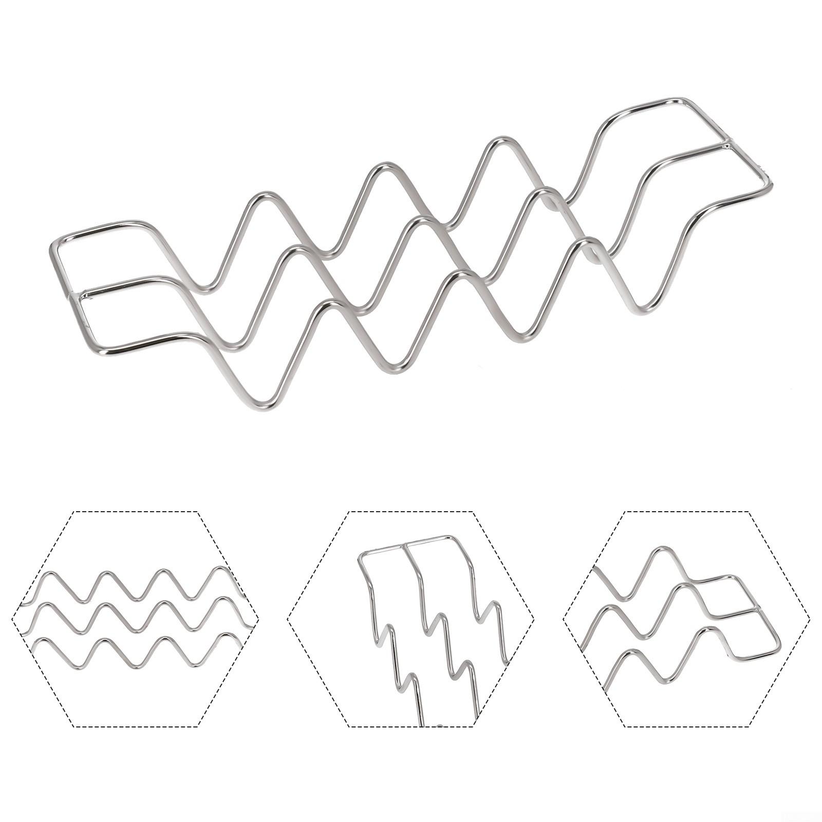 

22,4x7,3 Стойка для тако 24x7 см 27x7,3 Конструкция с антикоррозийным зазором Four squares