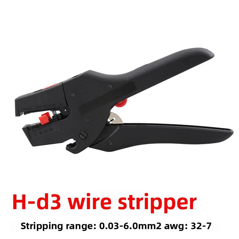 

Автоматические плоскогубцы для зачистки проводов и кусачки 2 в 1, мощные инструменты 0,03-10 мм²/32-7AWG, мини-многофункциональные, для ремонта электрики