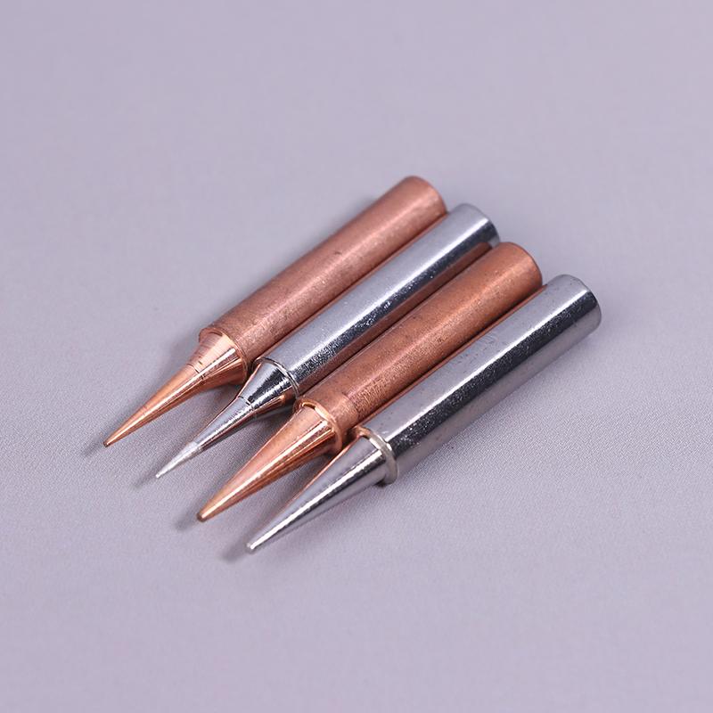 5Pcs Solder Iron Tips Set Welding Equipment Accessories Lead-Free Pure Copper 900M-T-B For Soldering Station
