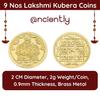 Lakshmi Kubera Brass Pooja Coins Set – Sacred Wealth & Prosperity Collection