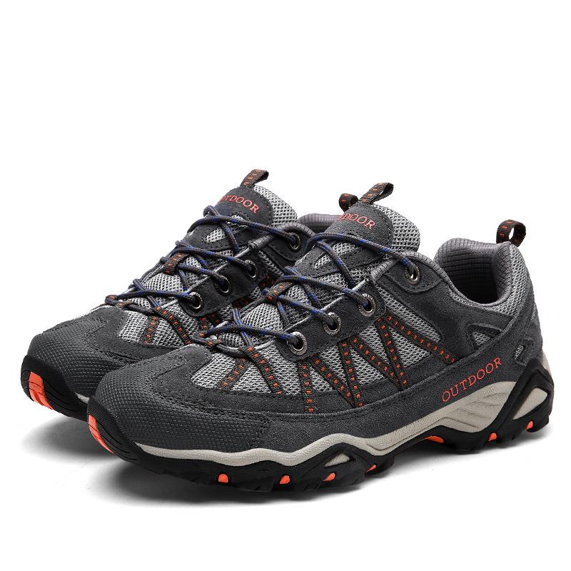 Seven-Color Non-Slip Casual Hiking Shoes - Breathable, Wear-Resistant, Low-Top, Four Seasons Outdoor Footwear