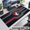 Custom Name Text Mouse Pad Bournemouth Football Personalized Desk Pad For Work And Gaming