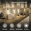 Surface Mounted Mini USB DC 5V 1W LED Spot Light Rotatable Ceiling Lamp Jewelry Showcase Counter Closet Cabinet Shelf Spotlight