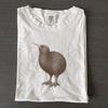 Vintage Kiwi Bird Illustration T-Shirt, Retro New Zealand Wildlife Tee