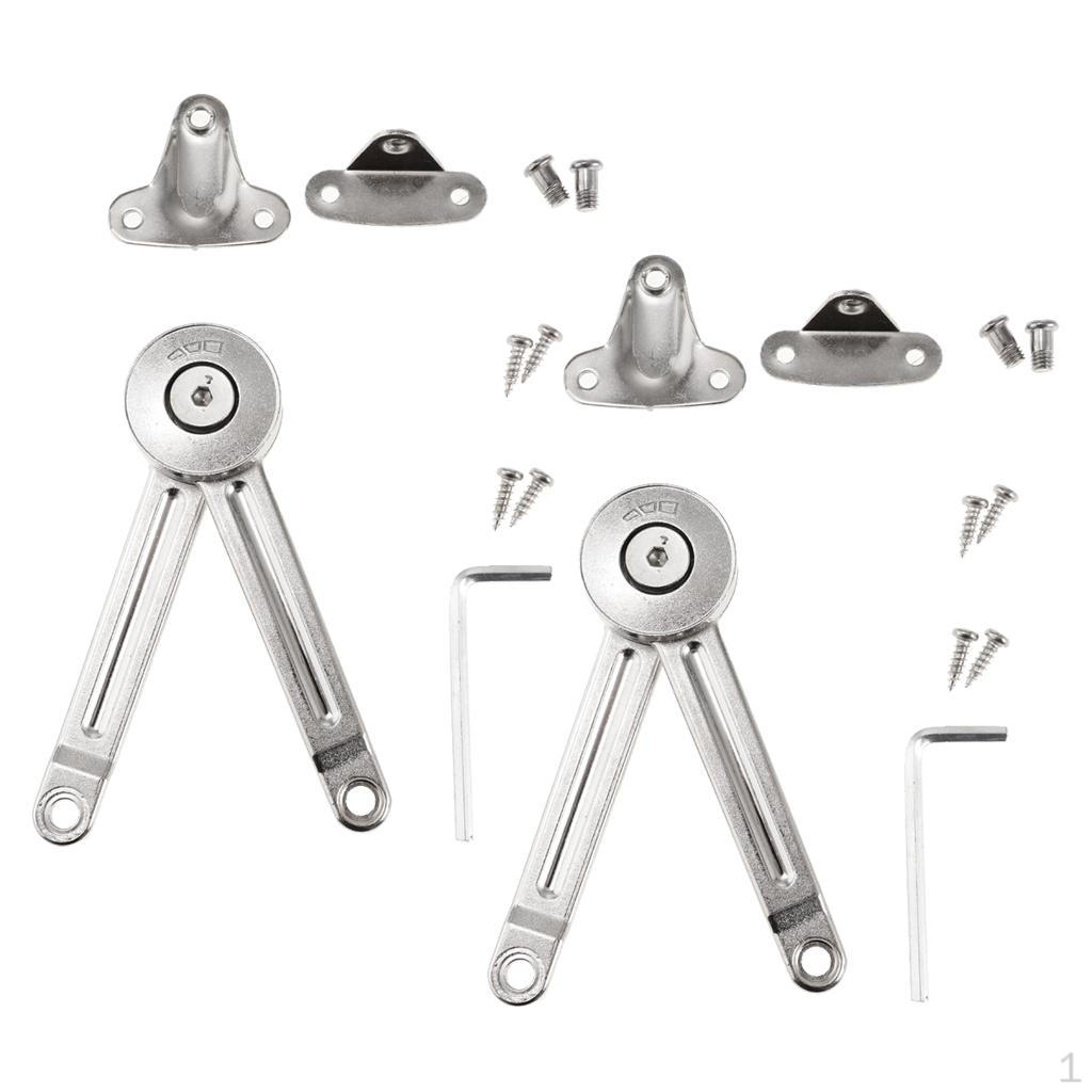 Cover Bracket Hinge Damper Soft Buffer Close Stop Stay 37mm