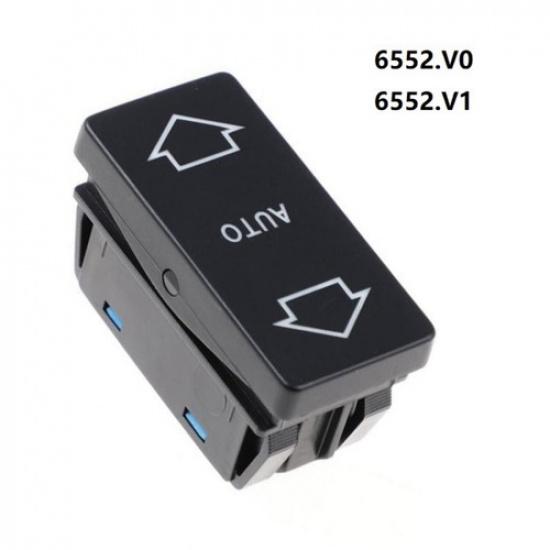 Power Window Control Switch Button 6552.V0 For Peugeot 106 1991-03/405 1987-1996