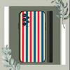 Colorful Striped Phone Case For Samsung S25,S24,S21,S22,S23,S30,Ultra,S20,Plus,Fe,Lite,5G Black Cover