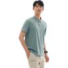 Anta Comfortable Casual Simple Versatile Letter Print Short Sleeve Polo Shirt Men tops Basic-Black 952527138-5