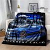 Manta Impresa con Logo de Coche M-Mustang 3D Manta Cálida de Franela Manta Suave y Cómoda Ropa de Cama Cubre Cama Regalo de Cumpleaños