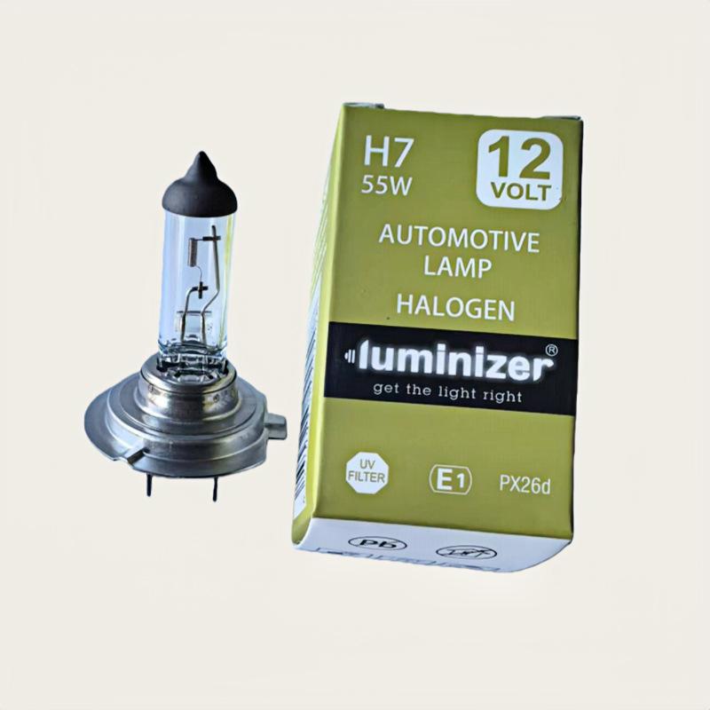 12V 55W High/Low Beam Halogen Car Light Bulb with English Packaging for Export