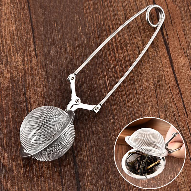 Tea Strainer Stainless Steel  Infuser Mesh Ball Infuser Filter Reusable Loose Leaf Strainer Bag Brew Herb Accessories