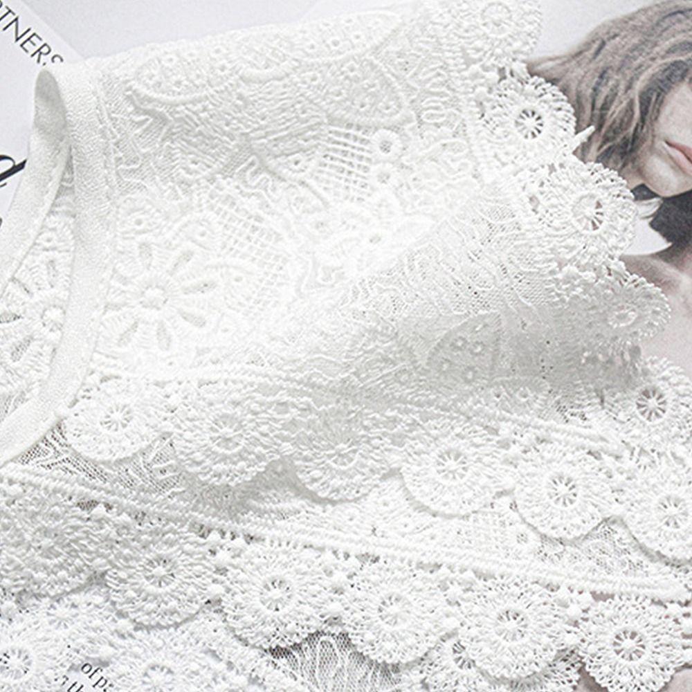 Wraps Detachable Embroidery Shirt False Collar Women Shawl Doll Fake Collar Fake Collar Mini Cape