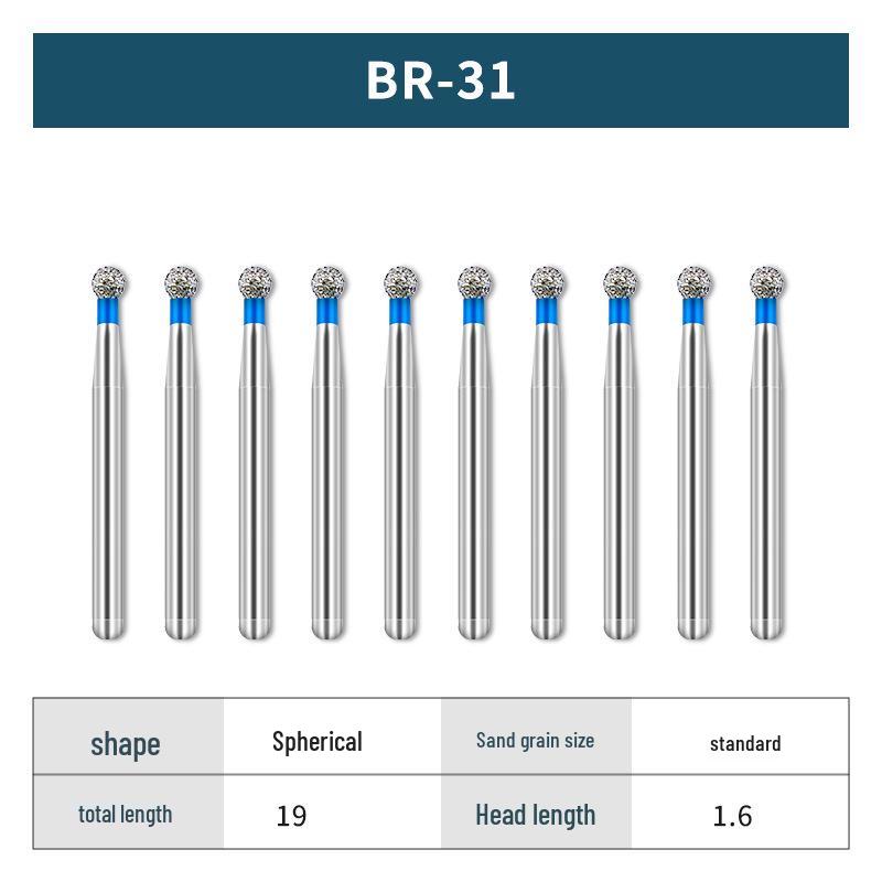 High-Speed Diamond Dental Burs for Polishing, Grinding, and Oral Care