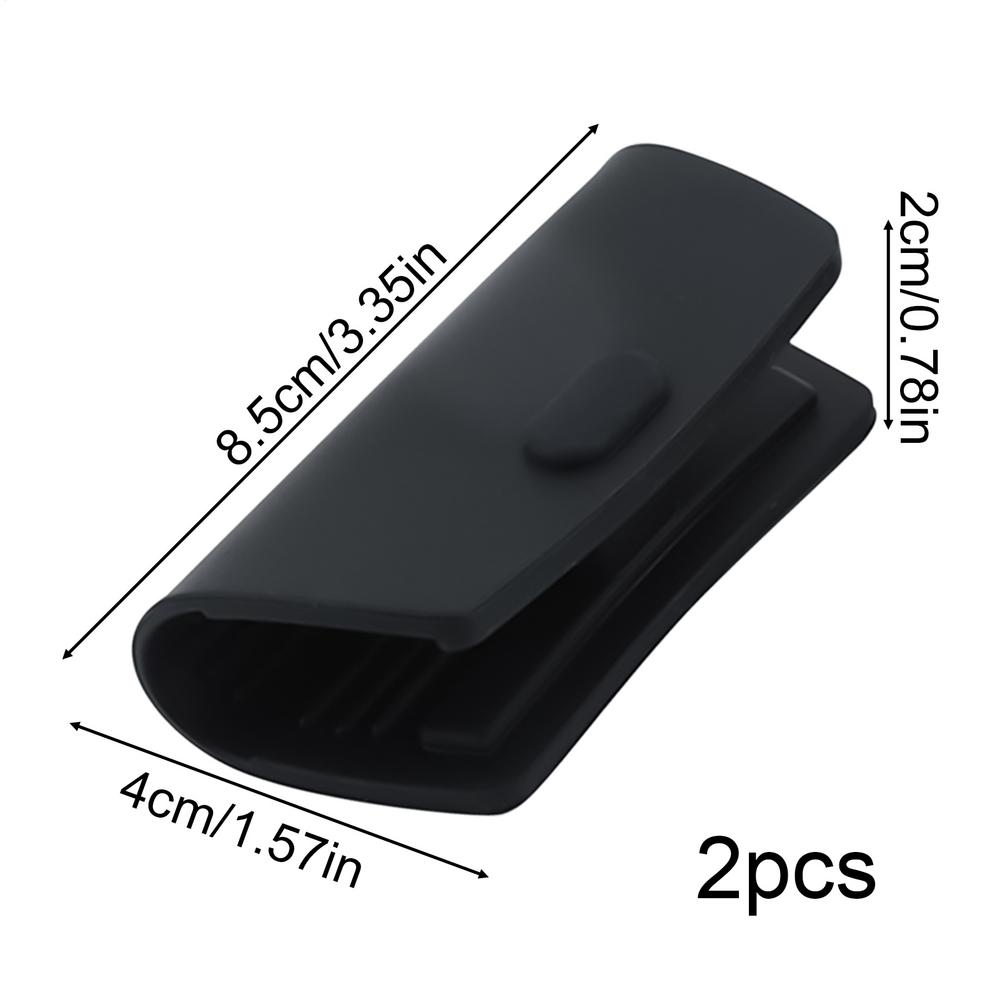 2 Pieces Silicone Handles Anti-Scalding Non-Slip Silicone Pot Handle Cover Heat Insulation Handle Cover Kitchen Gadgets