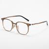 Ultralight  Polygonal Anti Blue Light Reading Glasses For Men Women High Quality Photochromic Presbyopia Glasses