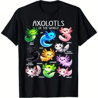T-shirt da bambino girocollo maniche corte per tutte le stagioni casual con stampa 3D e applicazioni stile sportivo