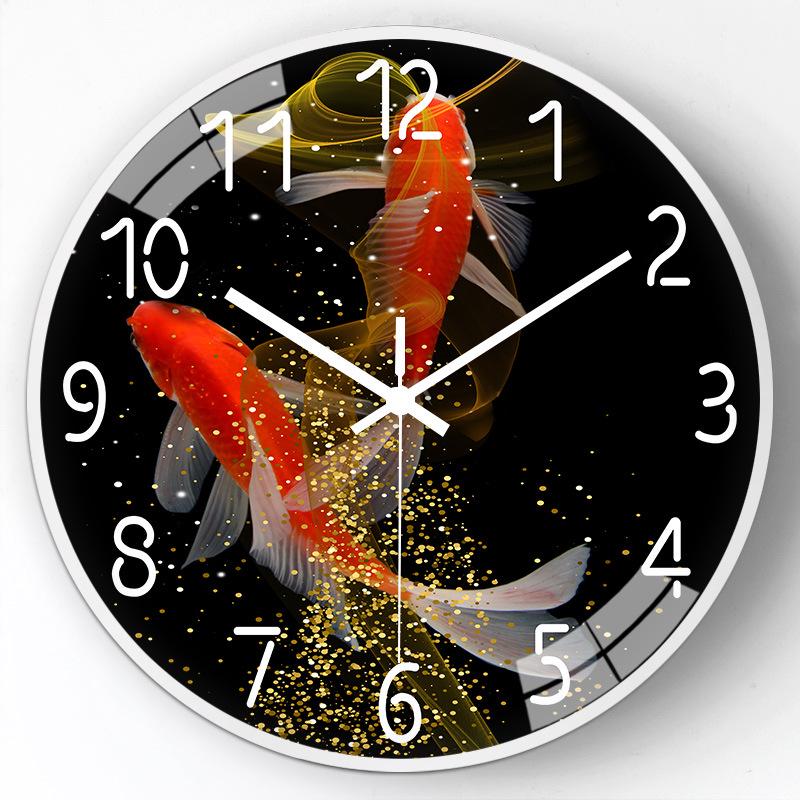 8" (20cm) Nordic Light Luxury Silent Wall Clock for Living Room or Bedroom