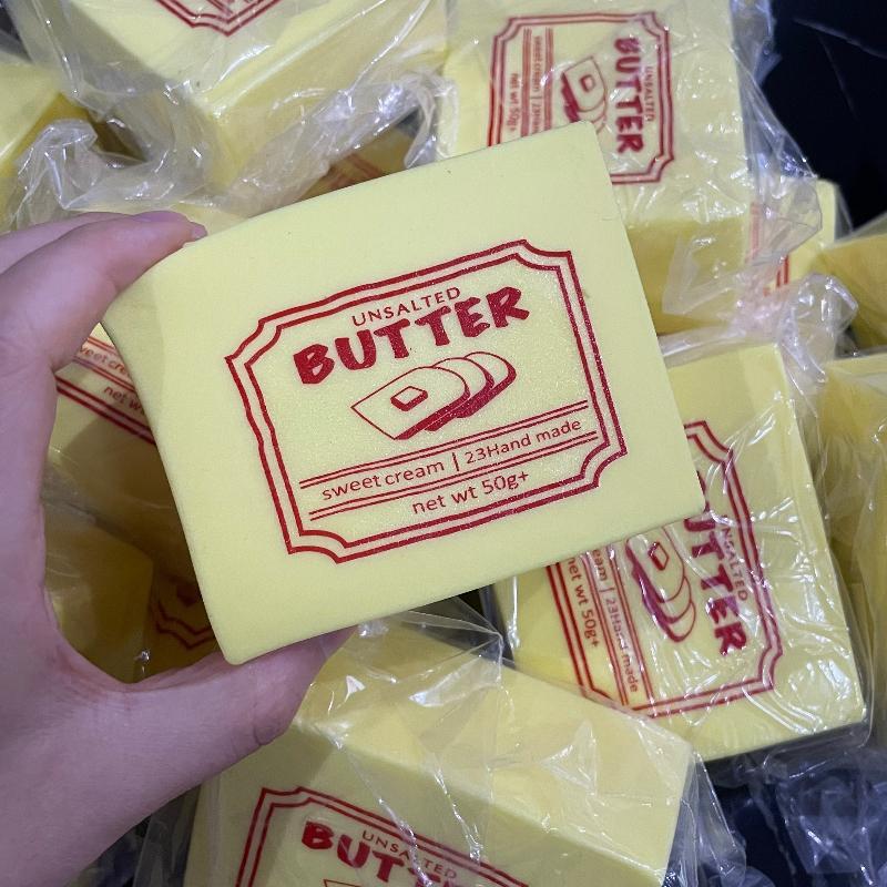 Squishy Simulated Butter Block Squeeze Toy Soft Stress Relief Slow Rising Sensory Fidget Toy For Anxiety Adhd  Gifts