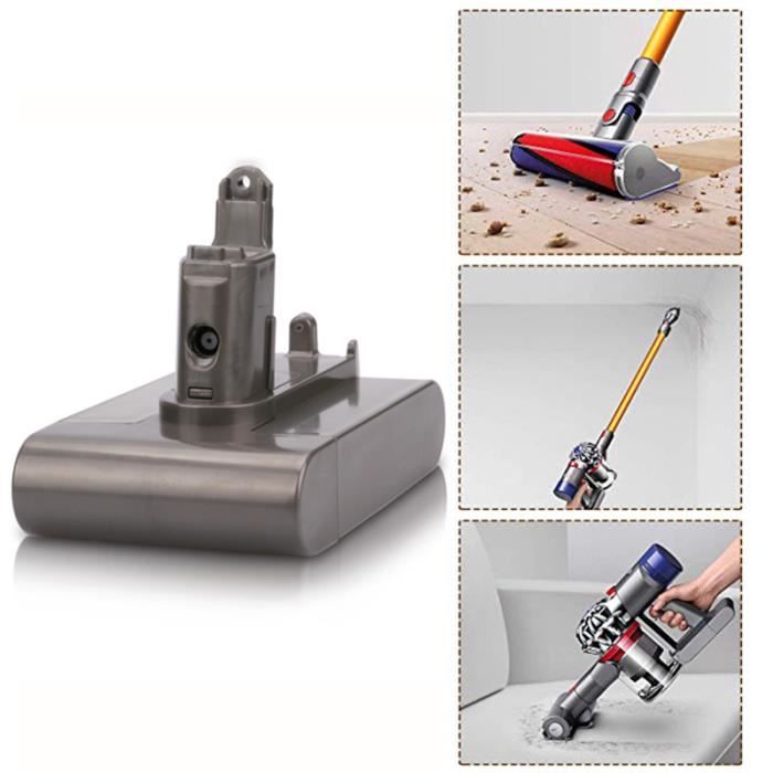 Batterie d'aspirateur - Dyson - DC35 - Li-ion 22.2V - 3000mAh - Compatible avec plusieurs modèles