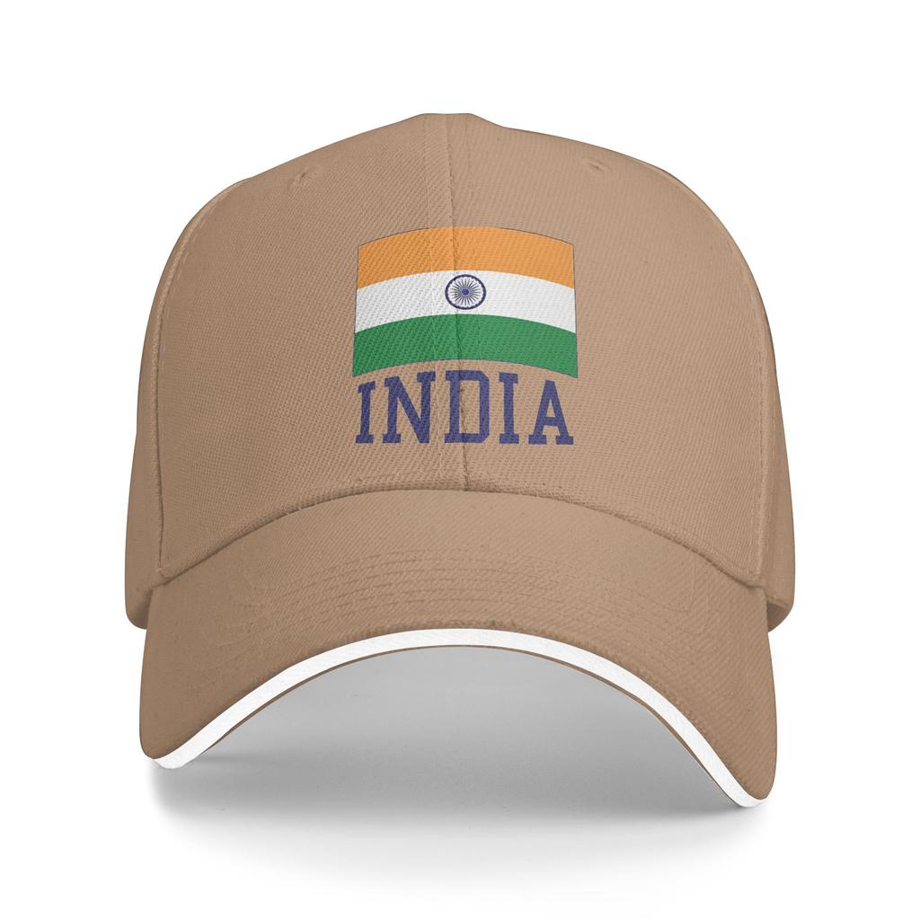 Bandiera Indiana Tricolore con Chakra di Ashoka Cappellino da Baseball Indiano Desi Cappellino Trucker alla Moda Cappellino Snapback per Coppia Primavera Donna Rock