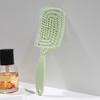 1Pcs Elastic Massage Comb Hollow Out Hair Brush Scalp Massage Combs Hair Styling Detangler Fast Blow Drying Detangling Tool