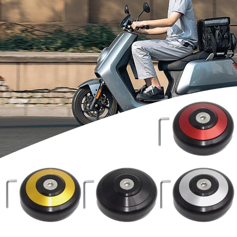 Elegante Tapa de Cubo de Rueda Delantera de Aluminio para Motocicleta Tapacubos de Rueda de Motocicleta de Precisión Instalación Rápida para Moto 30