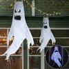 Halloween Floating Ghost Courtyard Hanging Ghost Hung On The Trees Halloween Scary Horror Atmosphere Decor Night Luminous Light