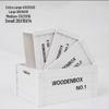 Rectangular Retro Wooden Fruit Storage Box