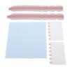 5 Set Privacy Filter Adhesive Strips Double Sided Adhesive Strips with Plastic Slide Mount Holder Ta