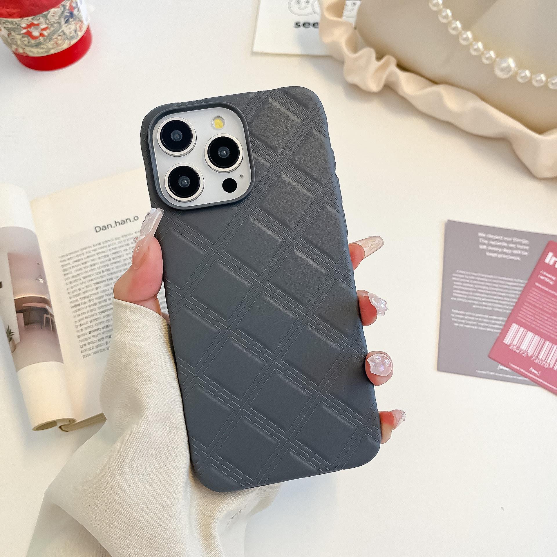 

Matte Soft-shell Apple 15/14/13pro Full-cover Drop Protection Case Suitable for IP16PM Apple 16ProMax серый