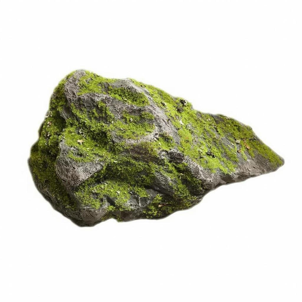 Faux Moss Rock Lifelike Artificial Irregular for Photographers