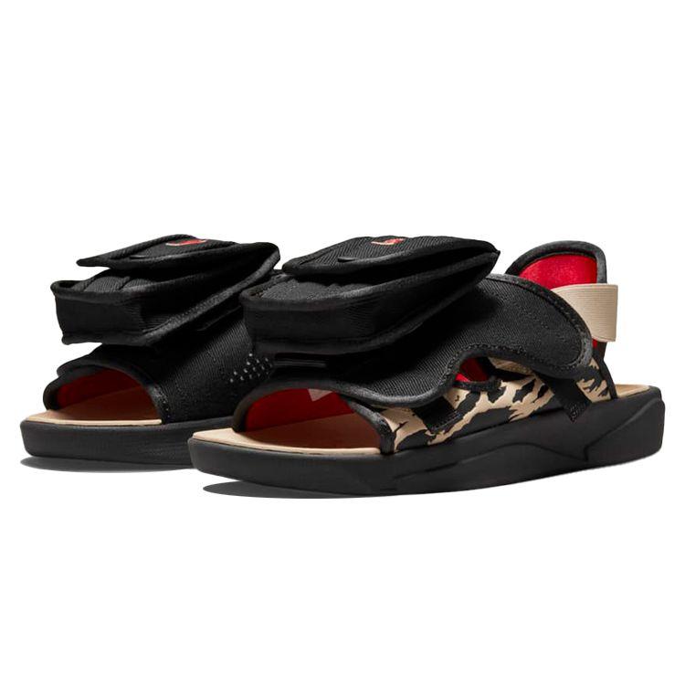 Air Jordan SoleFly x Jordan LS Slide Everglades Men Sneakers Black Sport-Red Desert DO1872-001