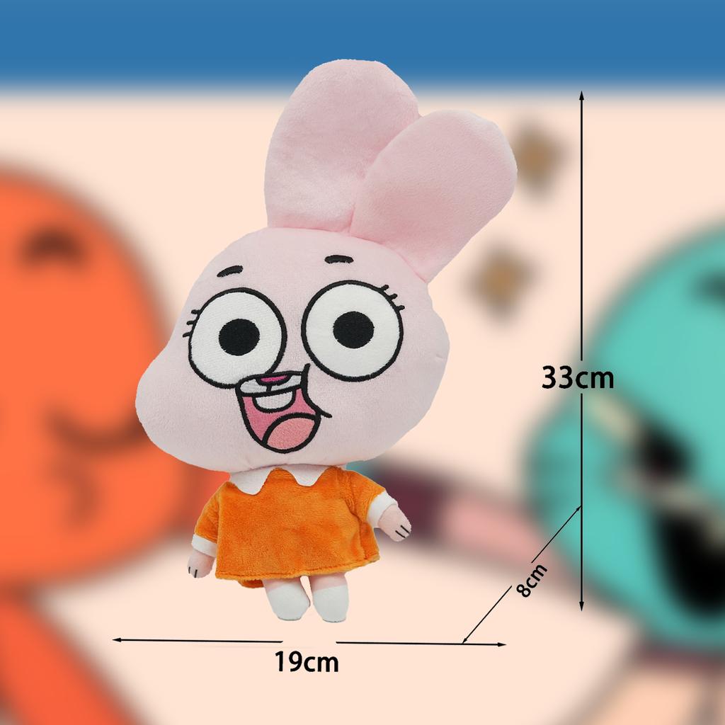 Neue Gumball Plüschtiere Niedliche Cartoon Anais Richard Nicole Kuscheltier Tier Kuscheltier Plüschtiere Kinder Geburtstagsgeschenke