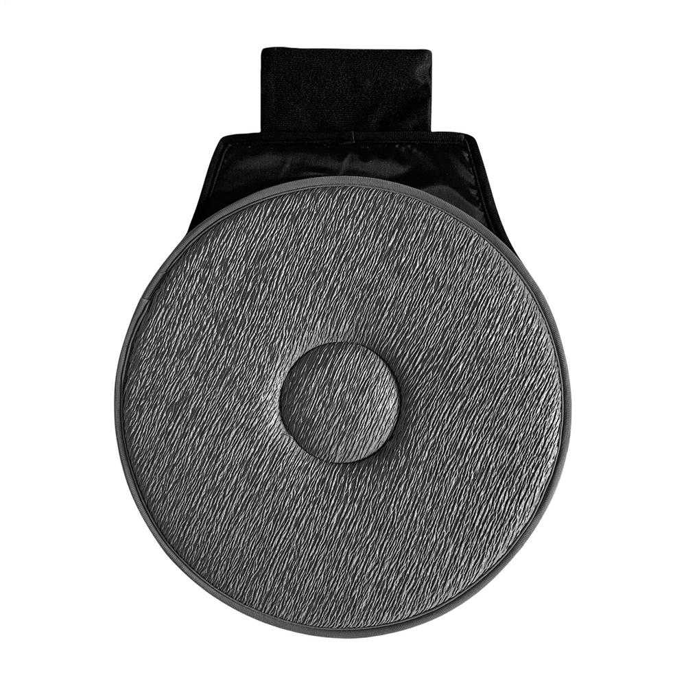 

Swivel Car Seat For Elderly Foam Portable Mat Auto Seat Cushion Pivot Disc Pad For Senior Old Men Truck SUV Vehicle Lounge Others&Autumn And Winter сірий колір